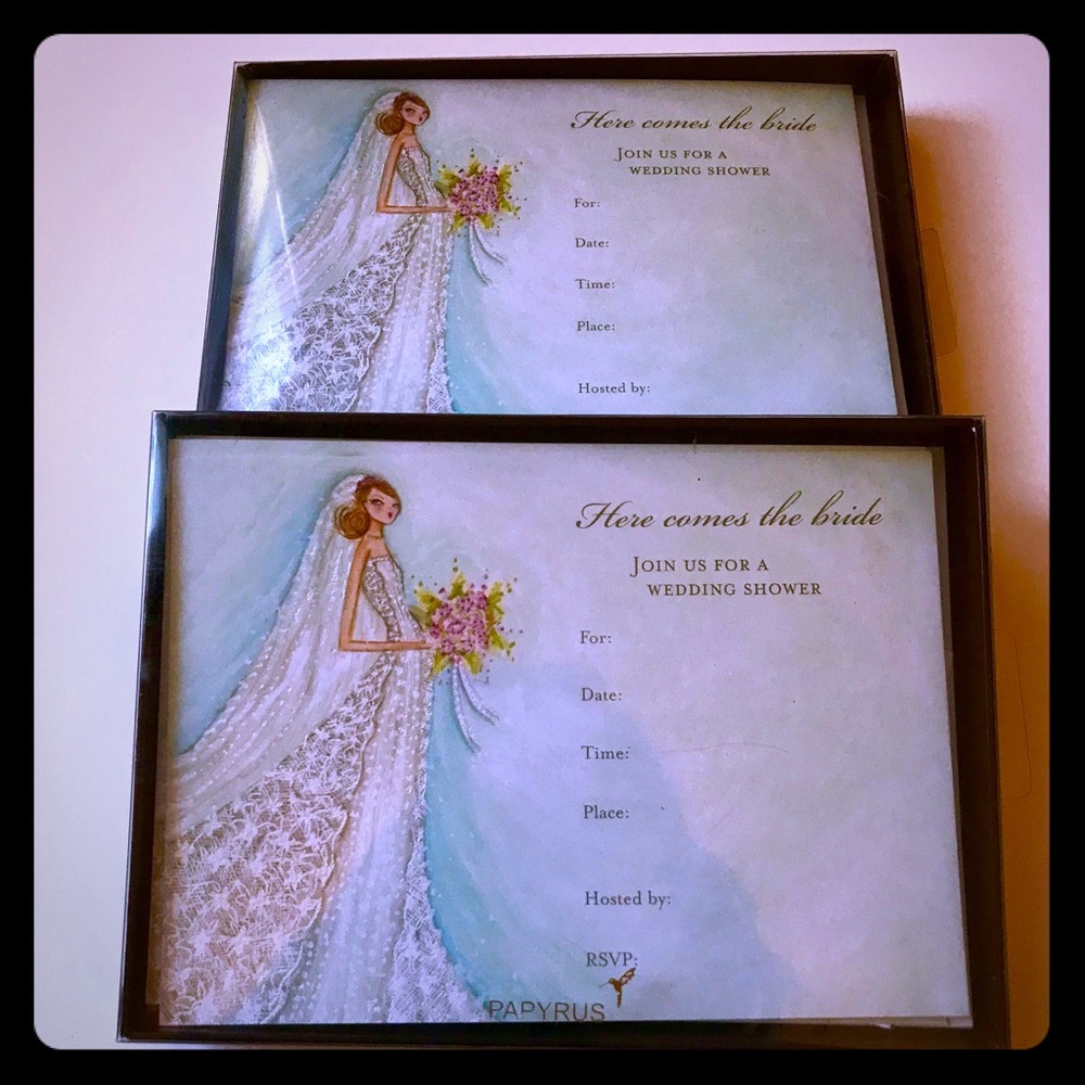 PAPYRUS Bridal Shower Invitations (total of 20)